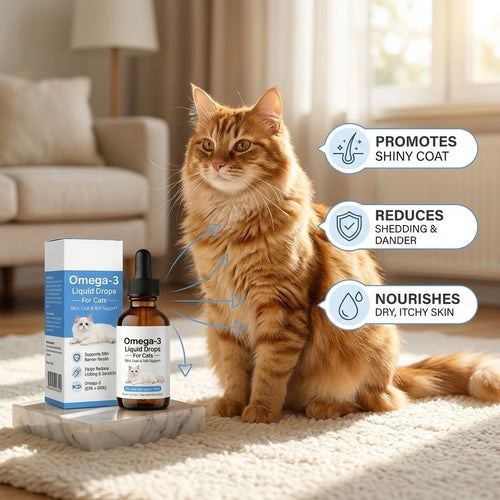 Omega-3 Liquid Cat Drops