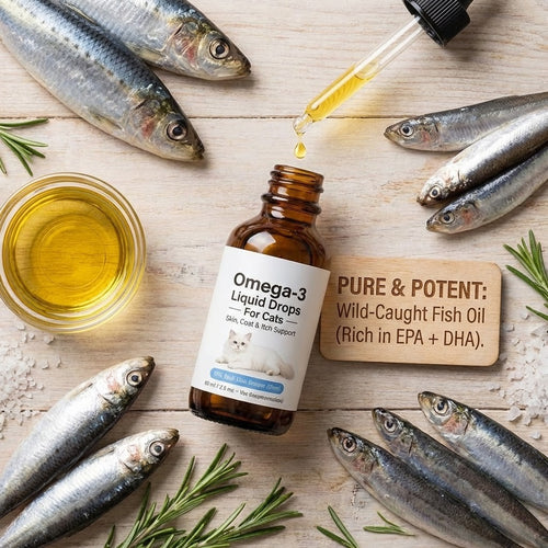 Omega-3 Liquid Cat Drops